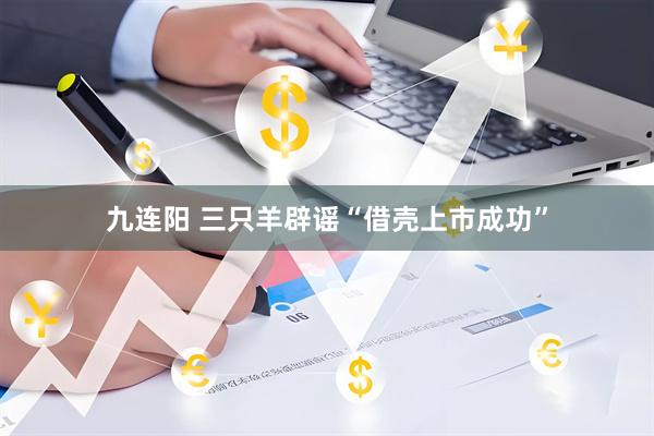 九连阳 三只羊辟谣“借壳上市成功”