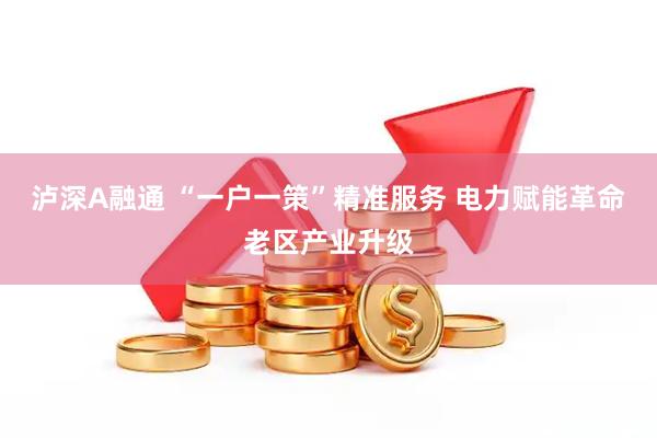 泸深A融通 “一户一策”精准服务 电力赋能革命老区产业升级